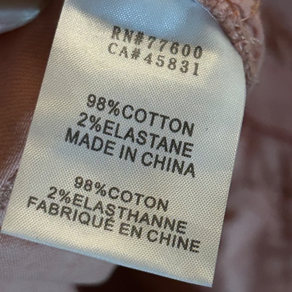 Sandrine Rose x Free People Super Flare Denim Jeans Petal Pink Size 30 - NWT - Picture 13 of 14